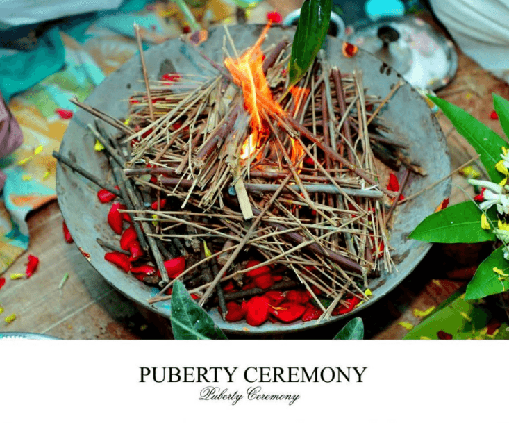 Puberty Ceremony Photoshoot